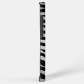 3Dゼブラポップ・アートのー SAMSUNG GALAXYケース (右側面)