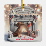 3DダシュントGerman Christmas装飾 セラミックオーナメント<br><div class="desc">自分カスタマイズの文字と家族の名前で！</div>