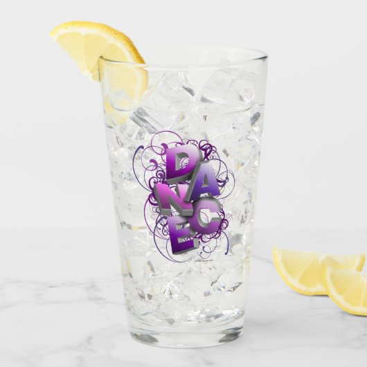 3Dダンス タンブラーグラス (アイス正面)