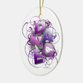 3Dダンス(夏) セラミックオーナメント (左)