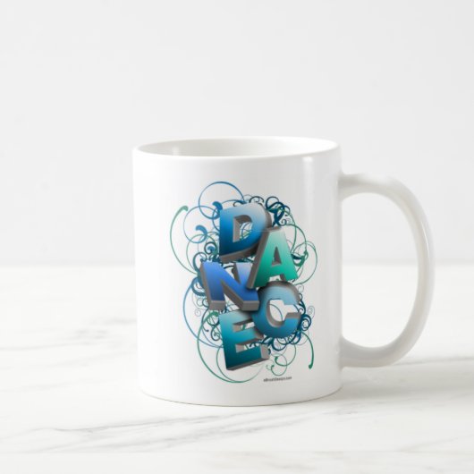 3Dダンス(春)コーヒーマグ コーヒーマグカップ (右)