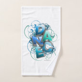 3Dダンス(春) バスタオルセット (ハンドタオル)