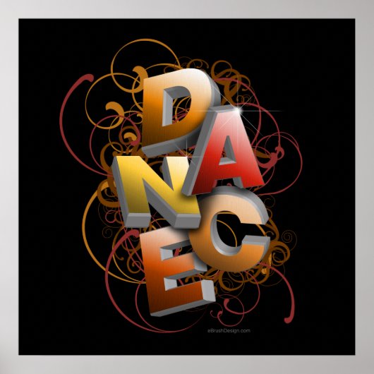 3Dダンス(秋) ポスター (正面)