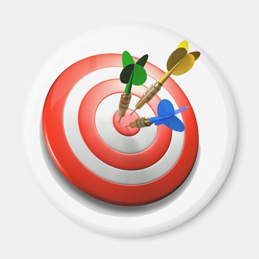 3Dダーツバルアイマグネット マグネット (正面)