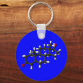 3Dテストステロン キーホルダー (正面)