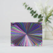 3Dディメンショナル抽象芸術 ポストカード (スタンド正面)