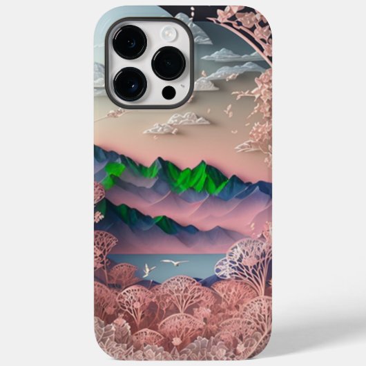 3Dデジタルプリント Case-Mate iPhoneケース (裏面)