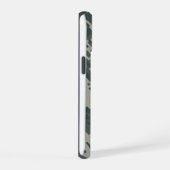 3Dデジタル迷彩柄 iPhone 15ケース (右側面)
