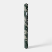 3Dデジタル迷彩柄 iPhone 15ケース (左側面)
