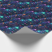 3Dデライトクリスマスツリー&ライト ラッピングペーパー (角)