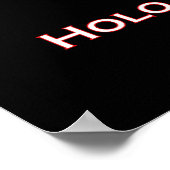 3Dデータストレージ: Holo行ける? ポスター (角)