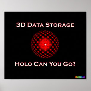 3Dデータ記憶: Holoは行くことができますか。 ポスター