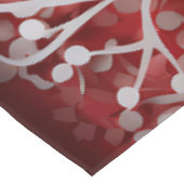 3Dトナカイと村の人 テーブルクロス (アングル)