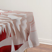 3Dトナカイと村の人 テーブルクロス (インサイチュ)