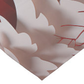 3Dトナカイと村の人 ミディアムテーブルランナー (コーナー)