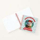 3Dトナリークリスマスキッズスケッパーソナライズされたチブック ノートブック (内部)