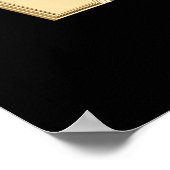 3Dドル記号 ポスター (角)