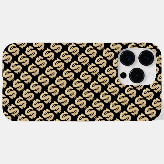 3Dドル記号 Case-Mate iPhoneケース (裏面 (横))