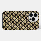 3Dドル記号 iPhoneケース (裏面横)