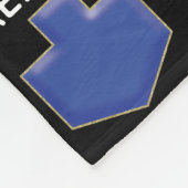 3Dドレイデルスハヌカーフリースブランケット フリースブランケット (角)