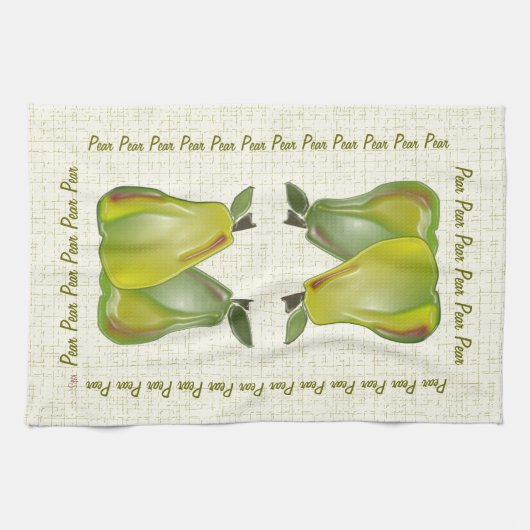 3Dナシ(WC) キッチンタオル (横)