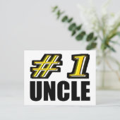 3Dナンバーワン叔父 ポストカード (スタンド正面)