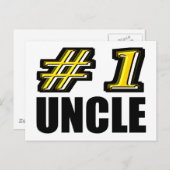 3Dナンバーワン叔父 ポストカード (正面/裏面)