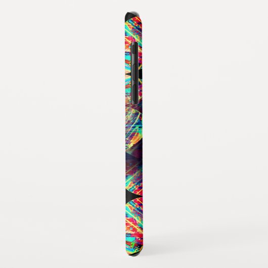 3DネオンハートiPhone / iPadケース Case-Mate iPhoneケース (裏面/左)