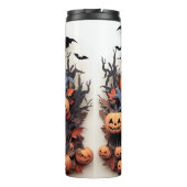 3dハロウィーンパンプキンハ幽霊のよく出るウス タンブラー (裏面)