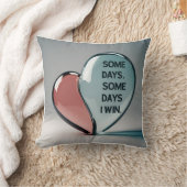 3Dハートと涙の融合：情動変態 クッション (ブランケット)