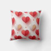 3Dハートプリント クッション (裏面)