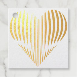 3Dハート フェイバータグ