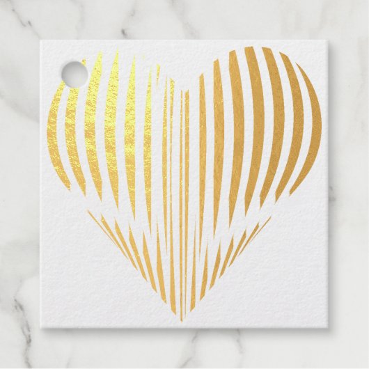 3Dハート フェイバータグ (正面)