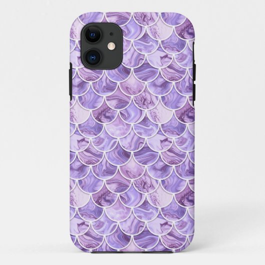 3dバイオレットマーメイドはかりで測 Case-Mate iPhoneケース (裏面)