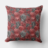 3dバラパターン クッション (正面)