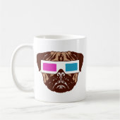 3Dパグ コーヒーマグカップ (左)