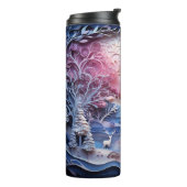 3Dパステルウィンターワンダーランド タンブラー (回転左)