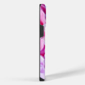 3Dパステルフラワーパターン iPhoneケース (右側面)