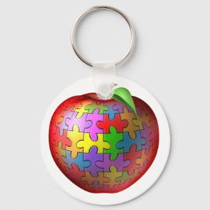 3DパズルApple キーホルダー