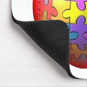 3DパズルApple マウスパッド (コーナー)