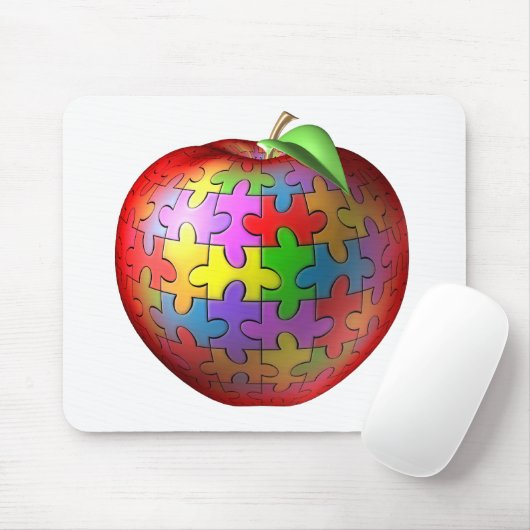 3DパズルApple マウスパッド (マウス)