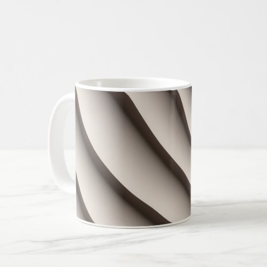 3Dパターお洒落ンデザインマグカップ コーヒーマグカップ (正面左)