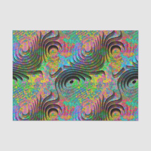 3Dパターン2 薄葉紙 (正面)