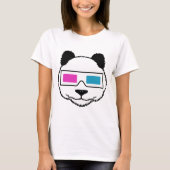 3Dパンダ Tシャツ (正面)