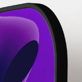 3Dパープルレインボードリームズ，エイリアン ピックルボールラケット (左詳細)