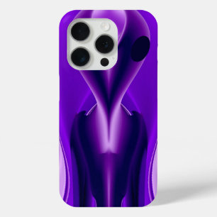 3Dパープルレインボードリームズ，エイリアン iPhone 15 PROケース