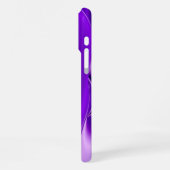 3Dパープルレインボードリームズ，エイリアン iPhoneケース (左側面)