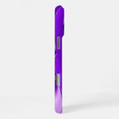 3Dパープルレインボードリームズ，エイリアン iPhoneケース (右側面)