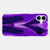 3Dパープルレインボードリームズ，エイリアン iPhoneケース (裏面横)