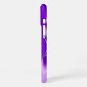 3Dパープルレインボードリームズ，エイリアン iPhoneケース (左側面)